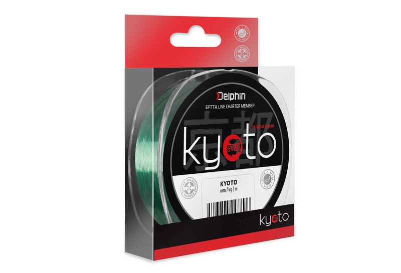 Delphin KYOTO zeleni 200m 0,128mm 3,4lbs