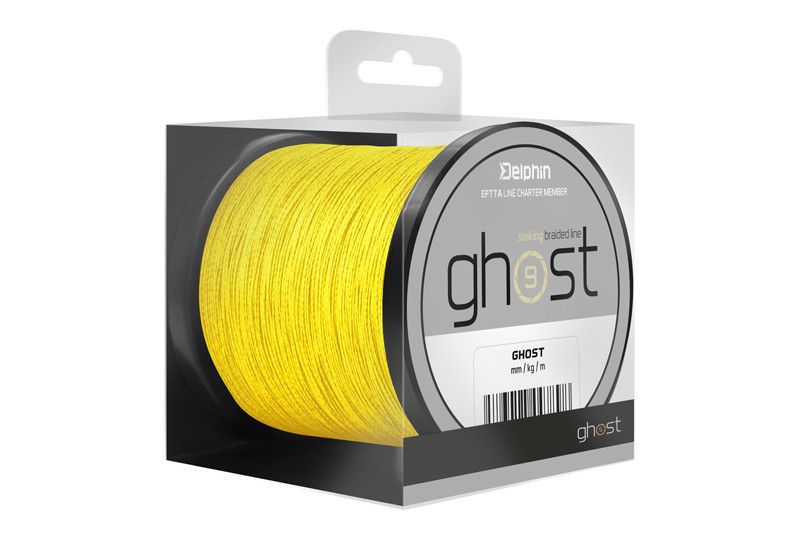Delphin GHOST 8+1 yellow 600m 0,33mm