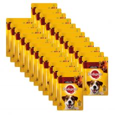 Pedigree vrećica s govedinom i janjetinom u umaku 24 x 100 g