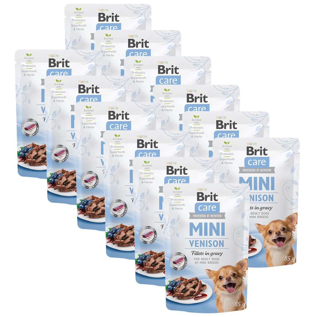 Brit Care MINI Srnčia 12 x 85 g