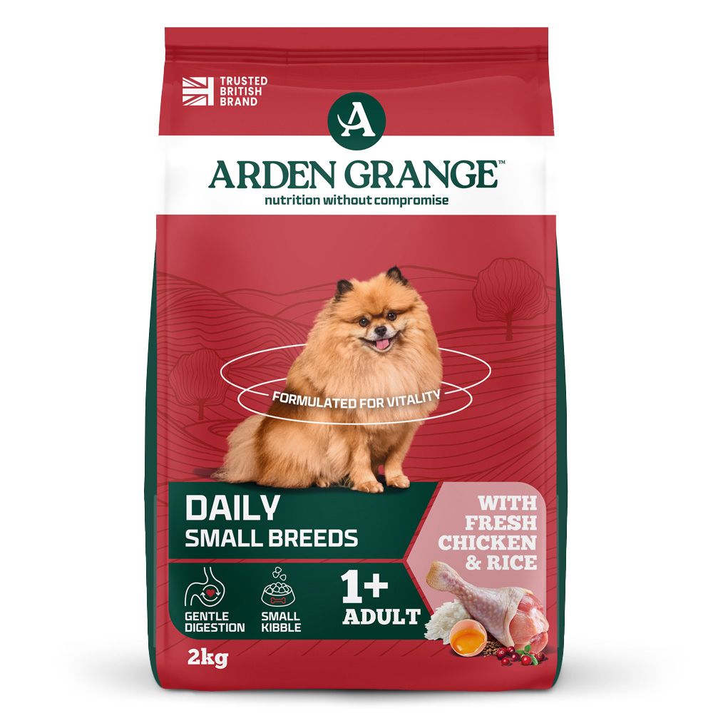 ARDEN GRANGE Adult Mini with fresh chicken & rice 2 kg