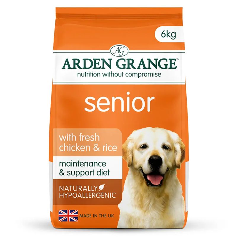 ARDEN GRANGE Senior with fresh chicken & rice 6 kg