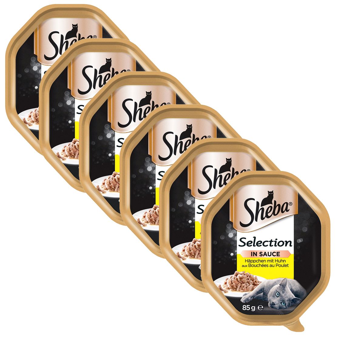 Sheba Selection pileći komadi 6 x 85 g