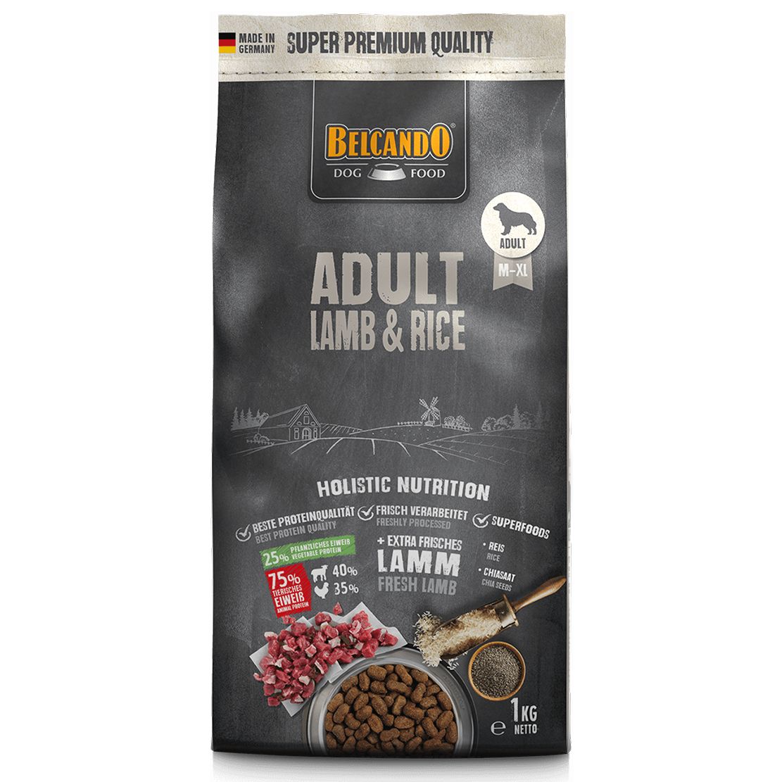 BELCANDO Adult Lamb & Rice 1 kg