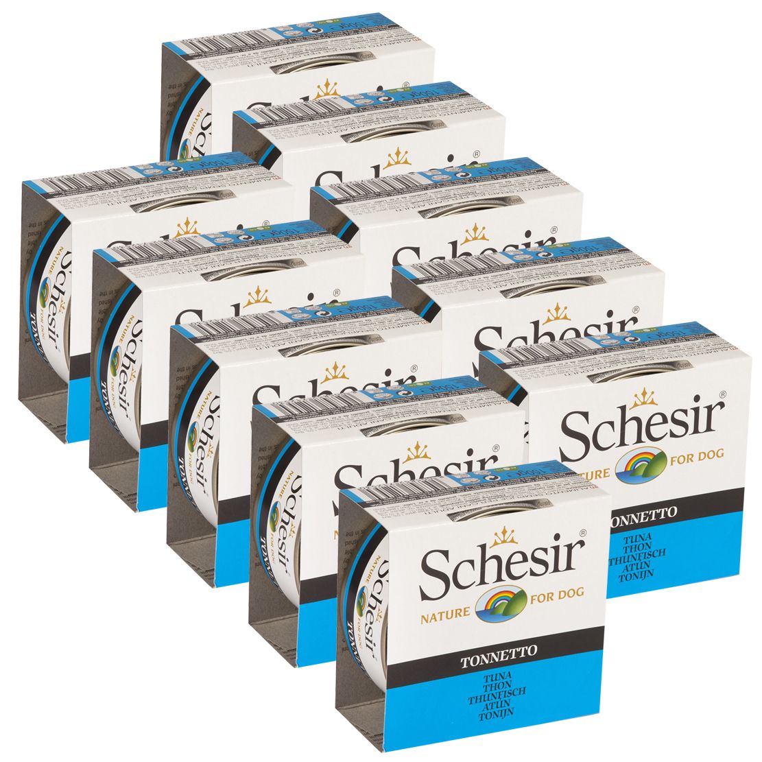 Schesir dog tuna u želeu 10 x 150 g
