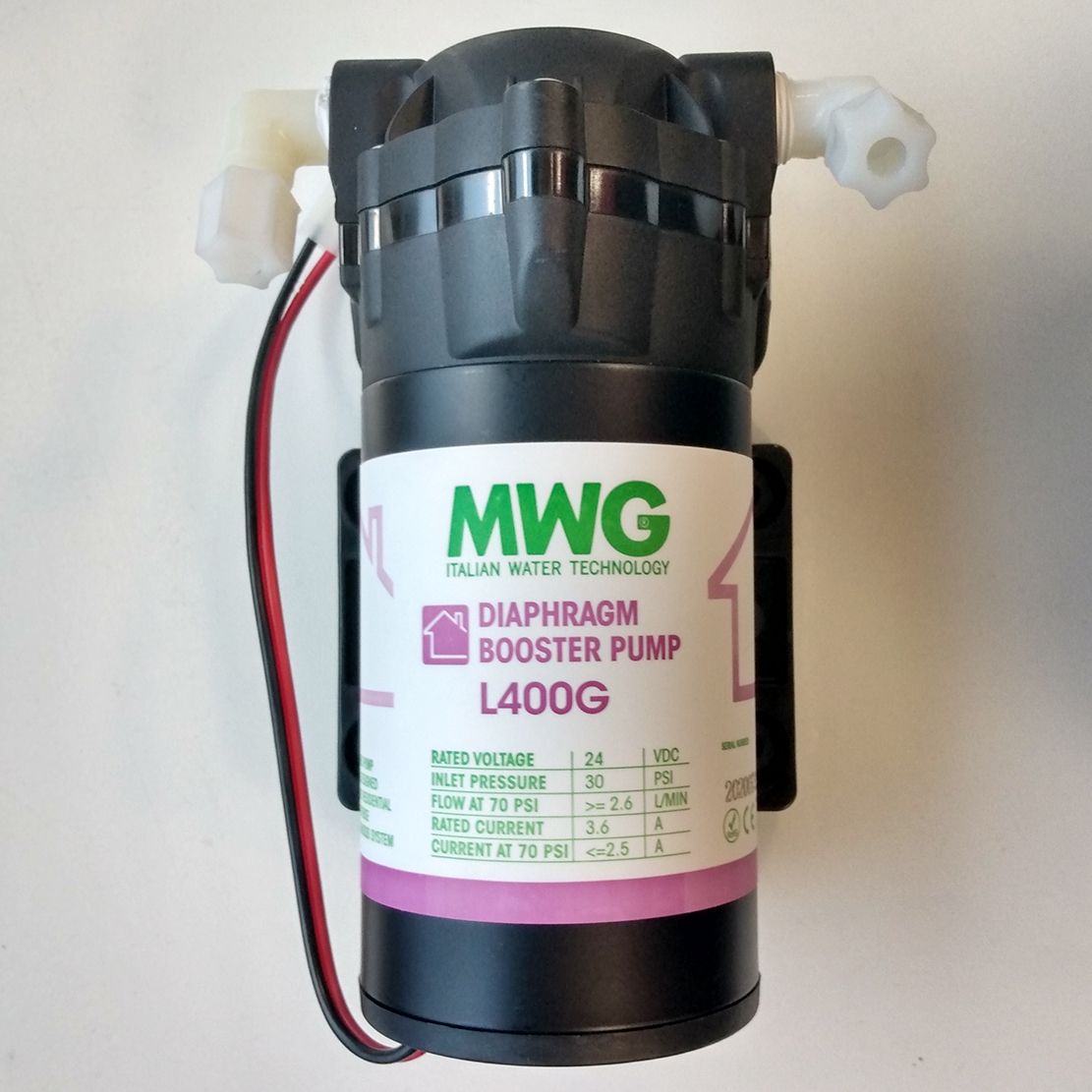 Booster pumpa L400G za reverznu osmozu 300-600 GPD