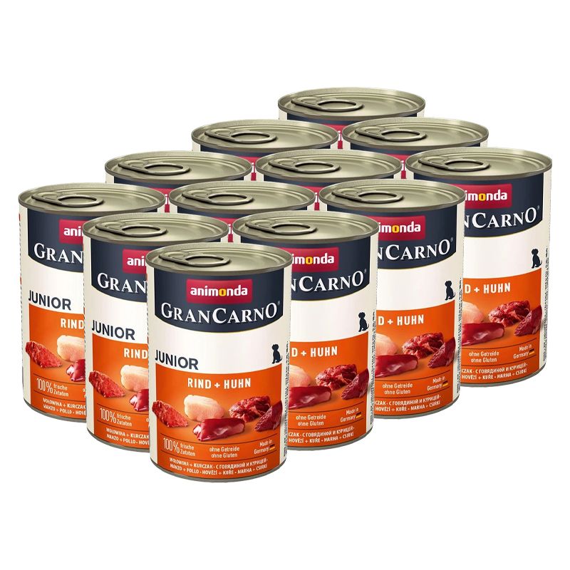 Animonda GranCarno Original Junior govedina + piletina - 12 x 400g