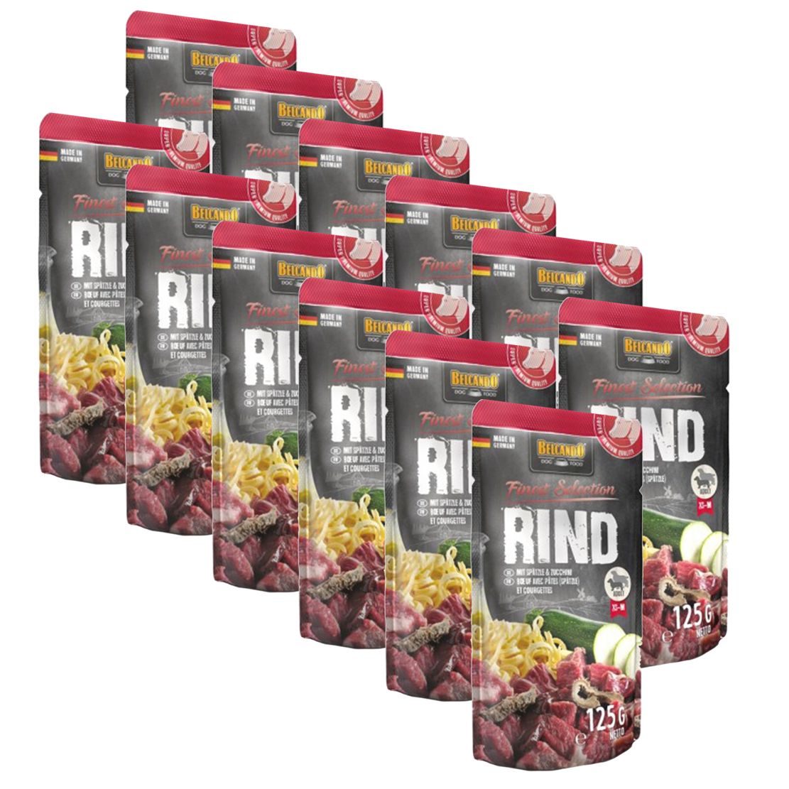 BELCANDO Govedina s njokima i tikvicama - konzerva 12 x 125 g