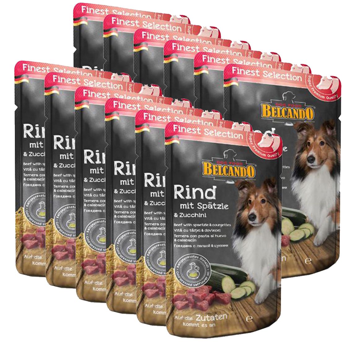 BELCANDO Govedina s njokima i tikvicama - konzerva 12 x 300g