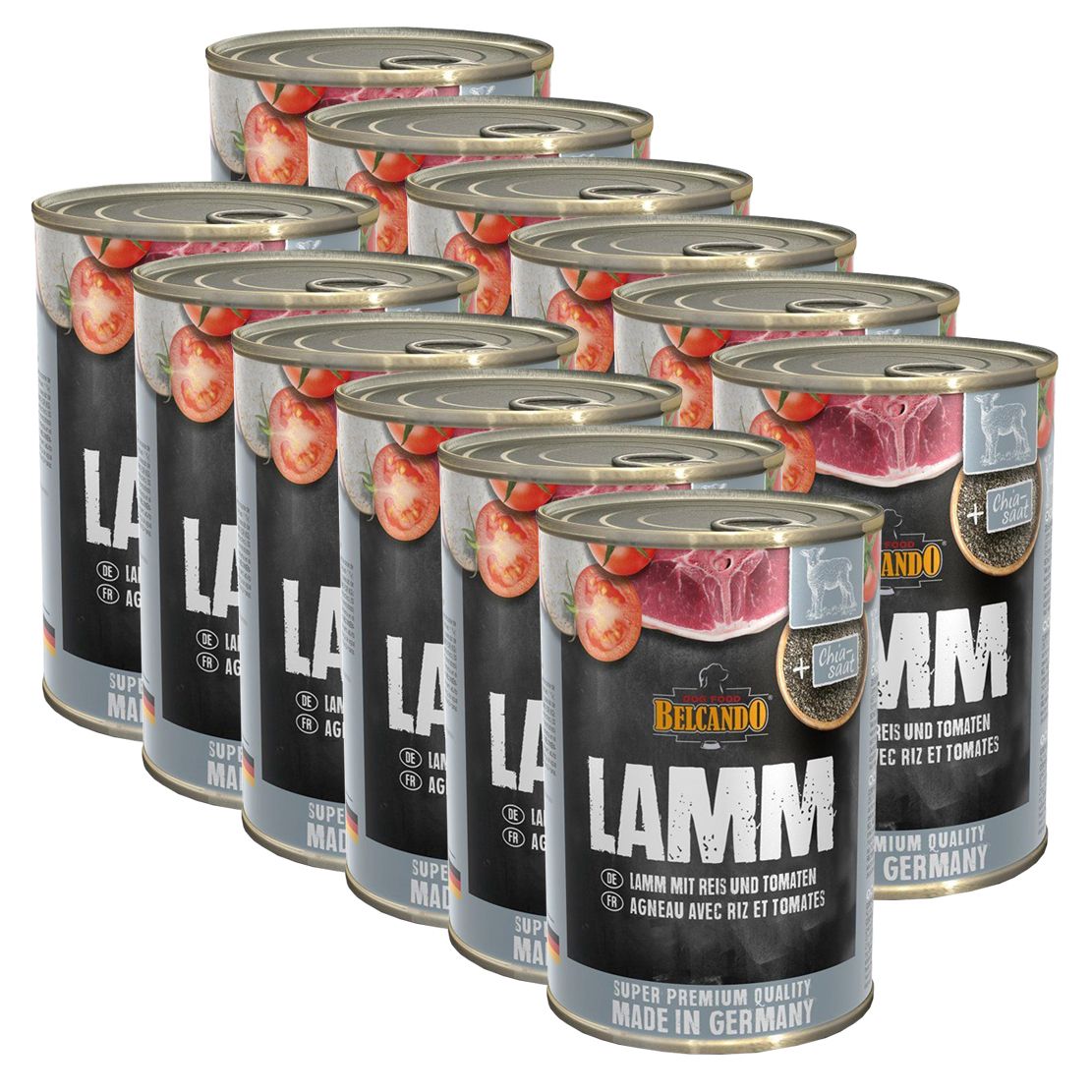 BELCANDO Janjetina s rižom i rajčicama - konzerva 12 x 400g