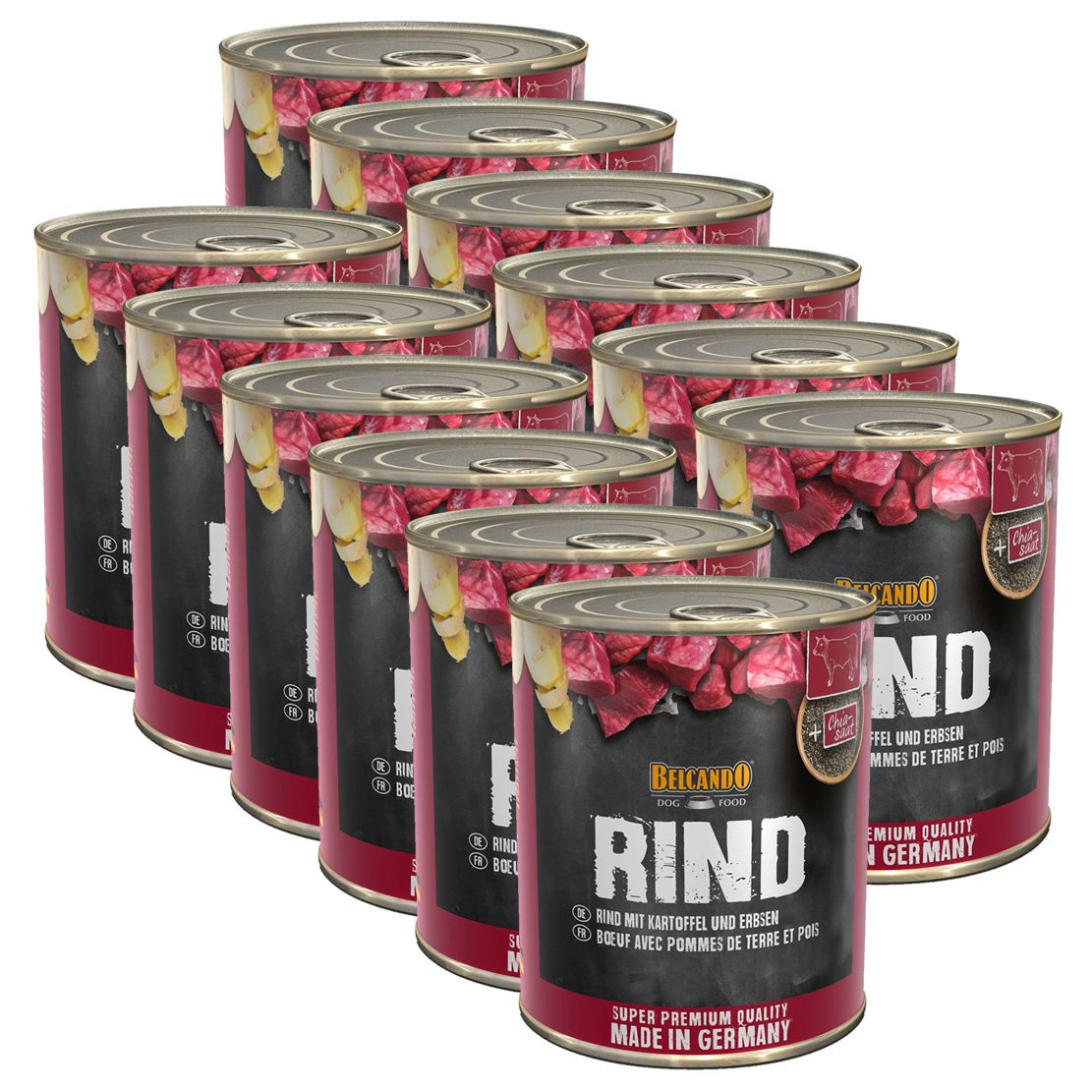 BELCANDO Govedina + krumpir i grašak - konzerva 12 x 800g