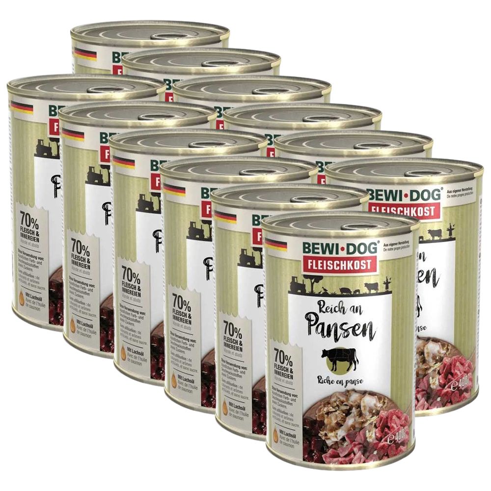 BEWI DOG konzerva – Goveđa jetrica, 12 x 400g