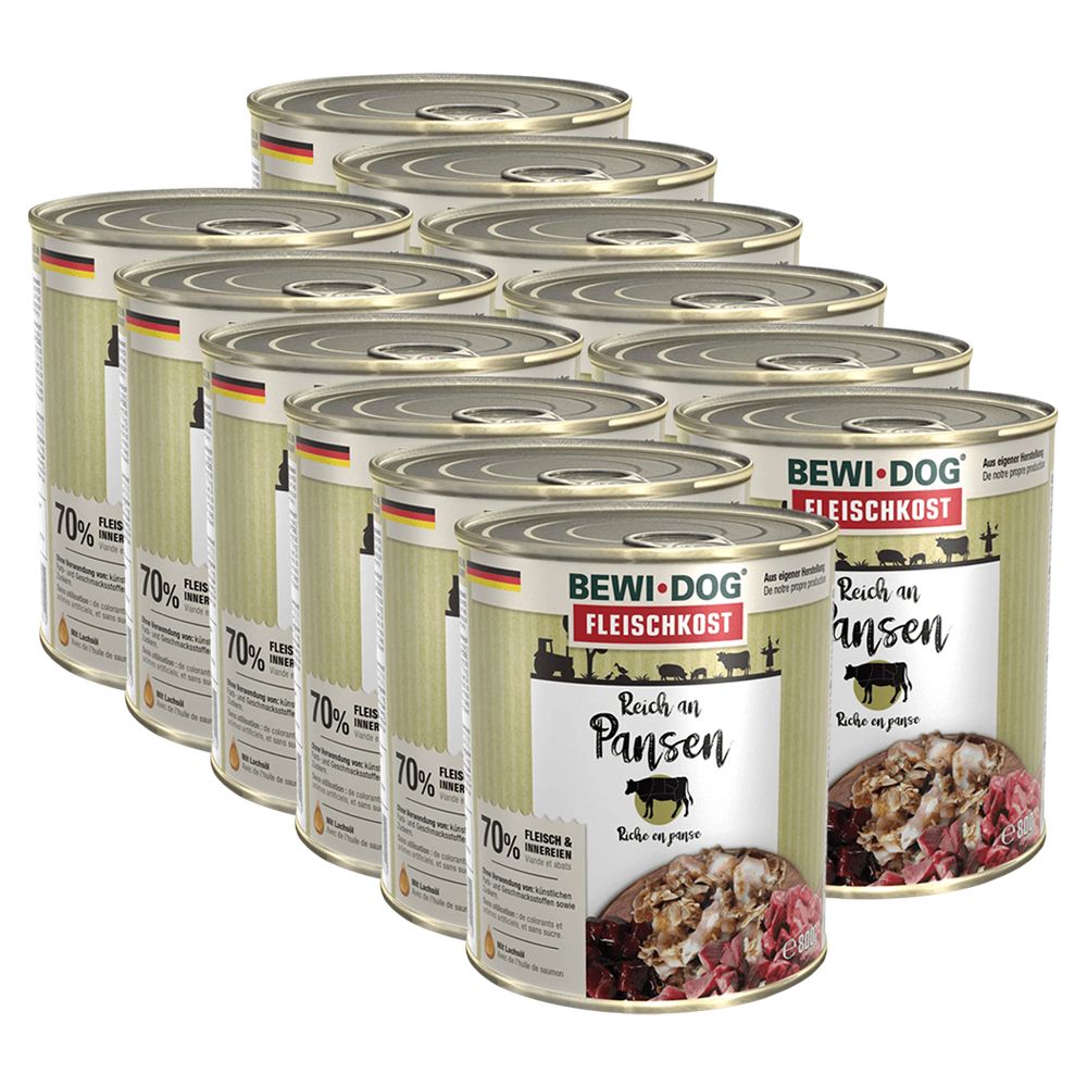 BEWI DOG konzerva – Goveđa jetrica, 12 x 800g