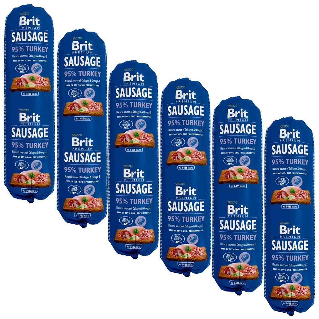 BRIT Kobasica Turecka 6 x 800 g