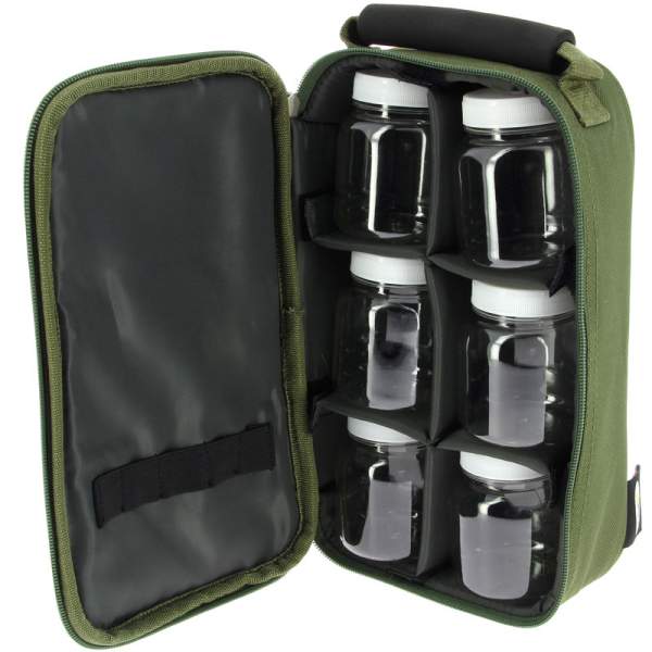 NGT 6 Pot Green Glug Bag