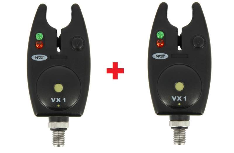 NGT VX-1 Bite Alarm 1+1 Free!
