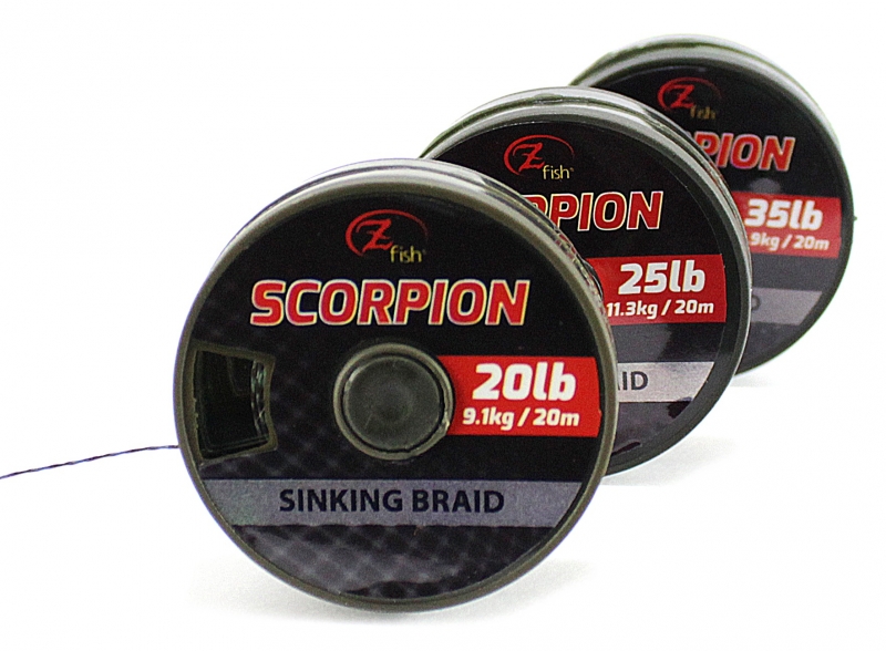 Zfish Upredenica Scorpion Sinking Braid 20m 20lb