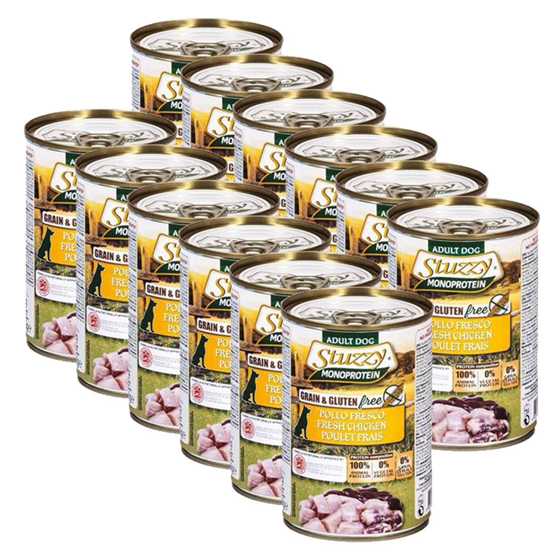 Konzerva STUZZY Dog Monoprotein - piletina, 12 x 400g