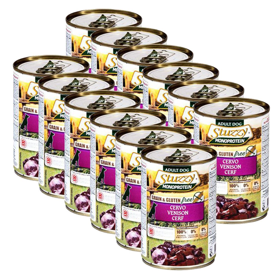 Konzerva STUZZY Dog Monoprotein - divljač, 12 x 400g