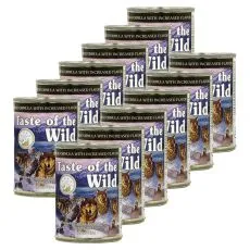 TASTE OF THE WILD Wetlands Canine - konzerva, 12 x 390g