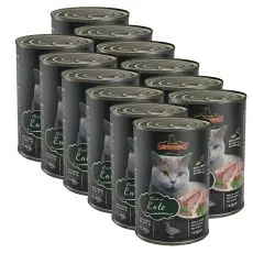 Konzerva za mačke Leonardo, patka 12 x 400 g