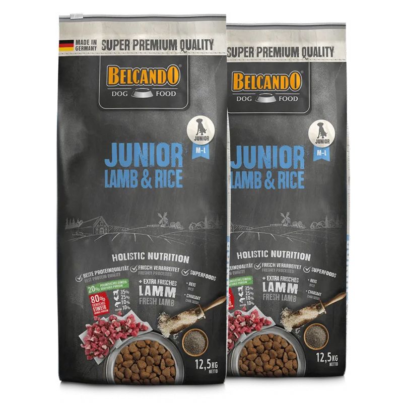 BELCANDO Junior Lamb & Rice 2 x 12,5 kg