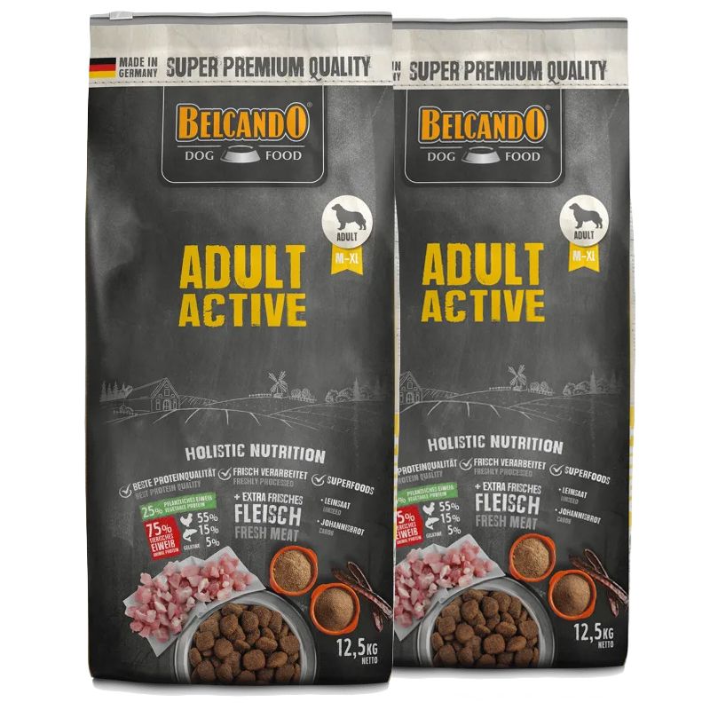 BELCANDO Adult Active 2 x 12,5 kg