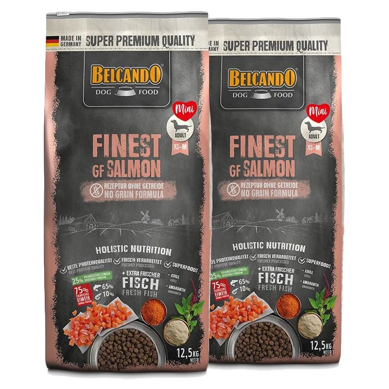 Belcando Finest GF Salmon Mini Adult 2 x 12,5 kg