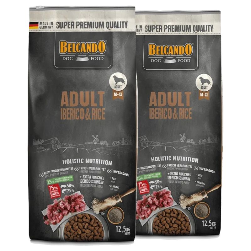 Belcando Adult Iberico & Rice 2 x 12,5 kg