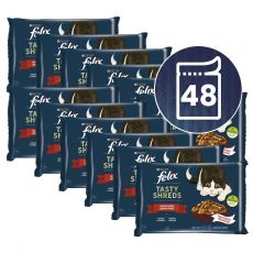Kapsice FELIX Tasty Shreds ukusni izbor u umaku 48 x 80 g