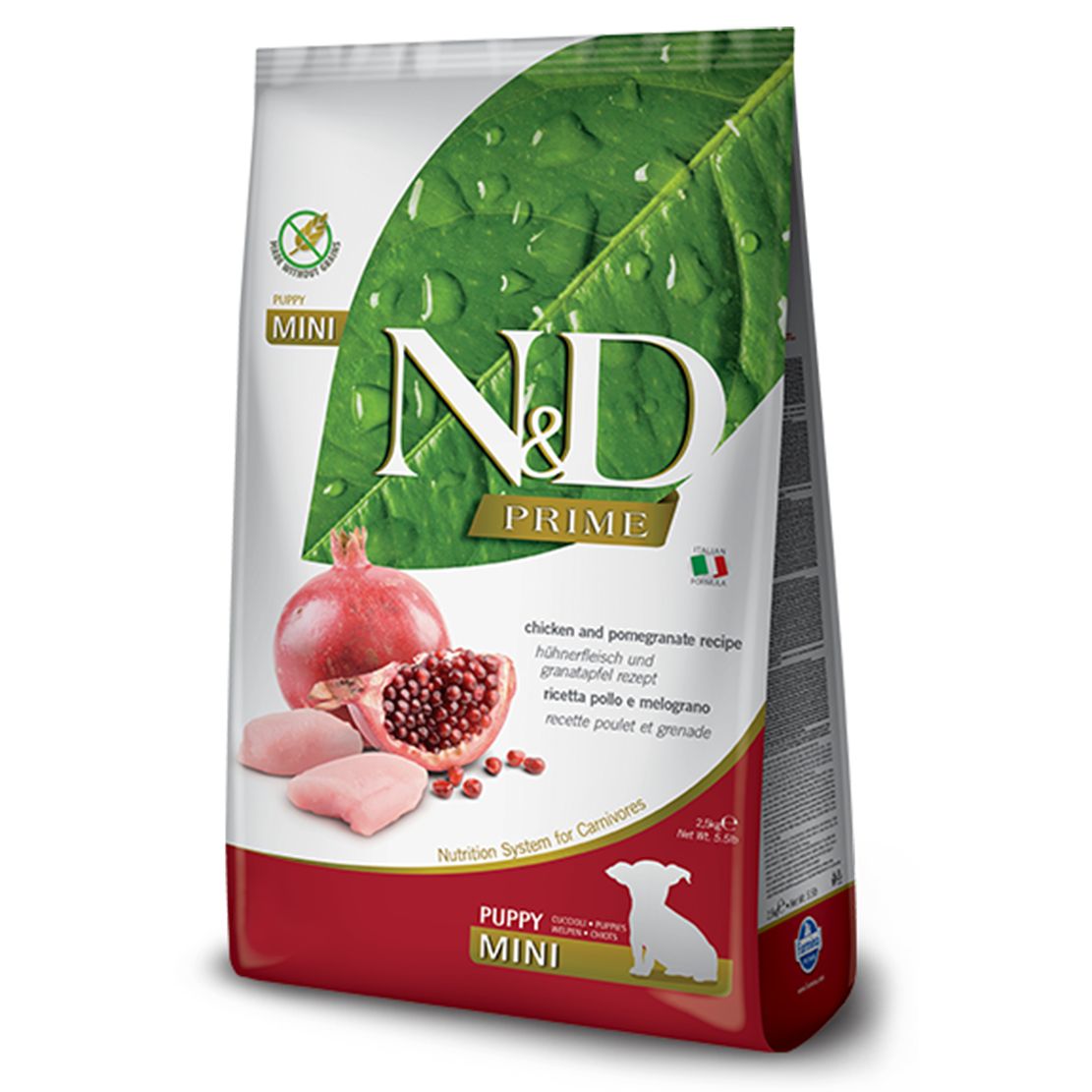 Farmina N&D Prime dog PUPPY MINI Piletina & Granat 800 g