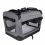 Transportna torba za pse - siva 62 x 42 x 42 cm