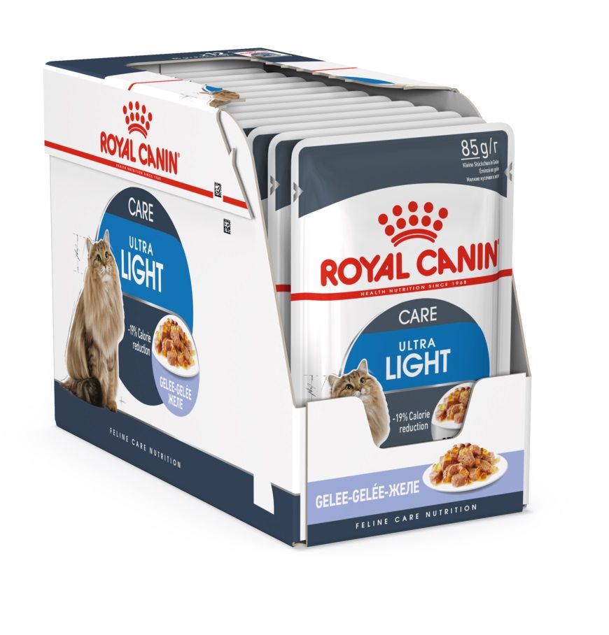 Royal Canin Ultra Light Jelly kapsica za mačke s prekomjernom težinom u želeu 12 x 85 g