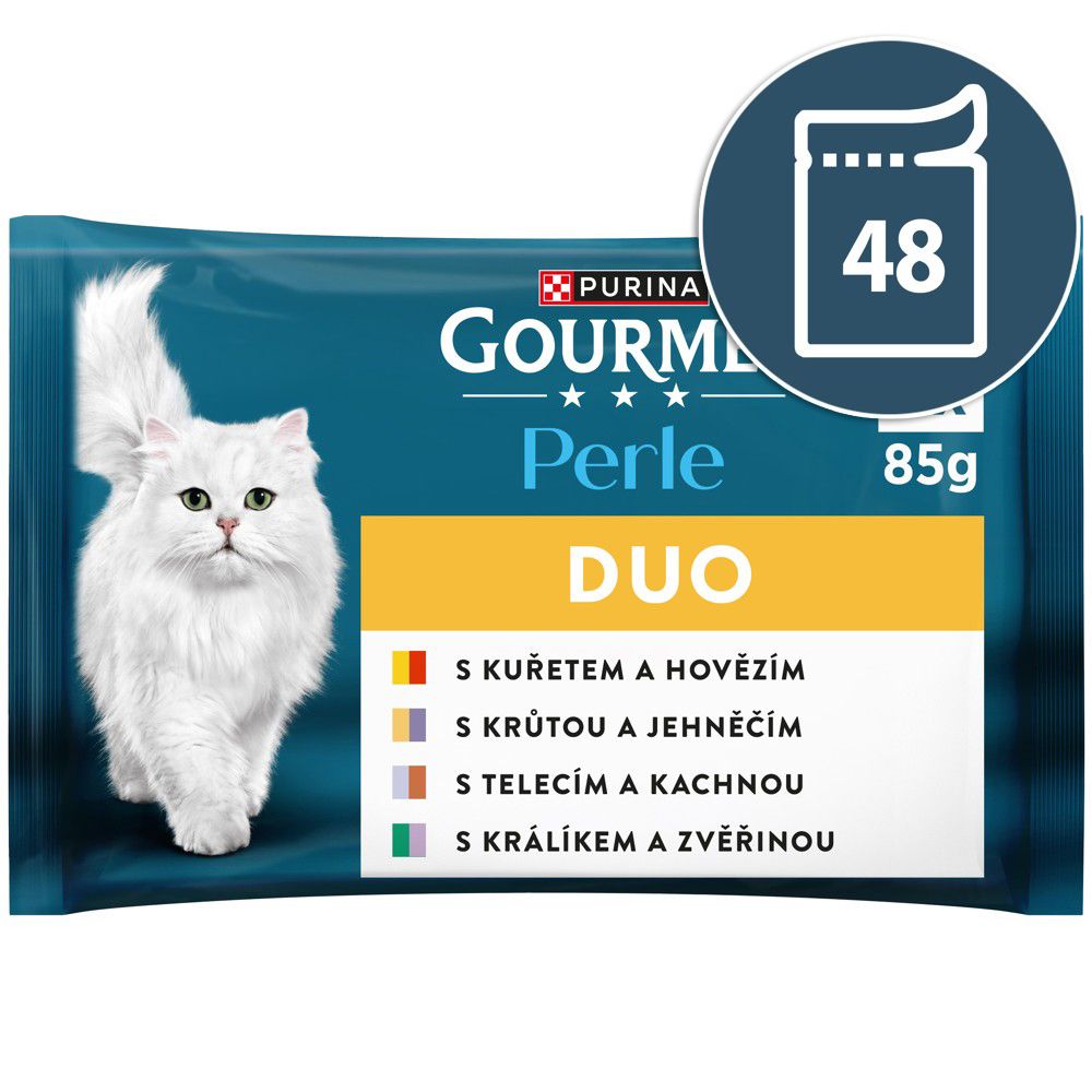 Gourmet Perle Duo mesni miks 48 x 85 g