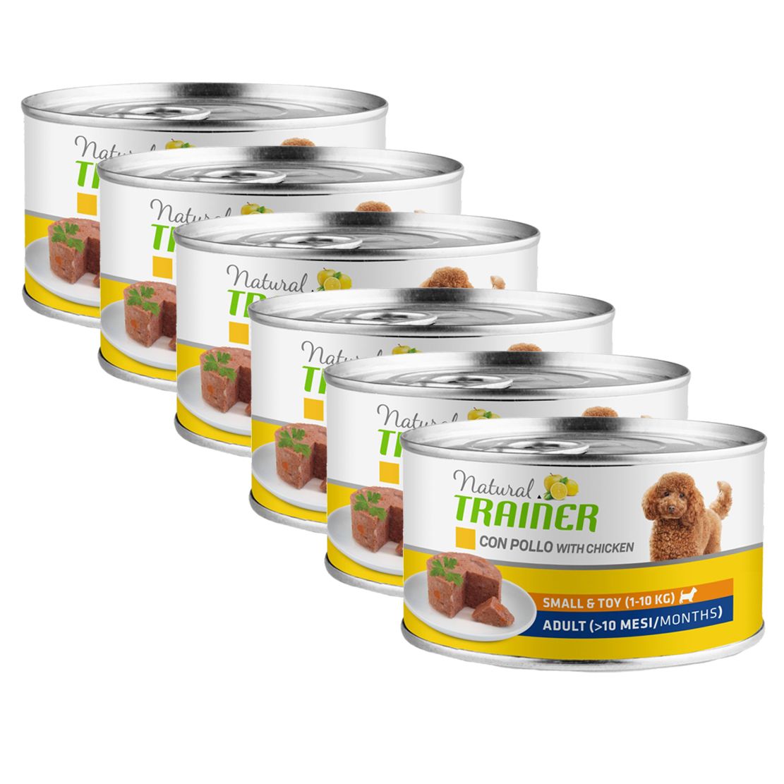 Trainer Natural Adult Small & Toy piletina 6 x 150 g