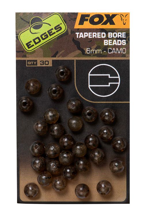 Edges Camo Tapered Bore Bead 6mm