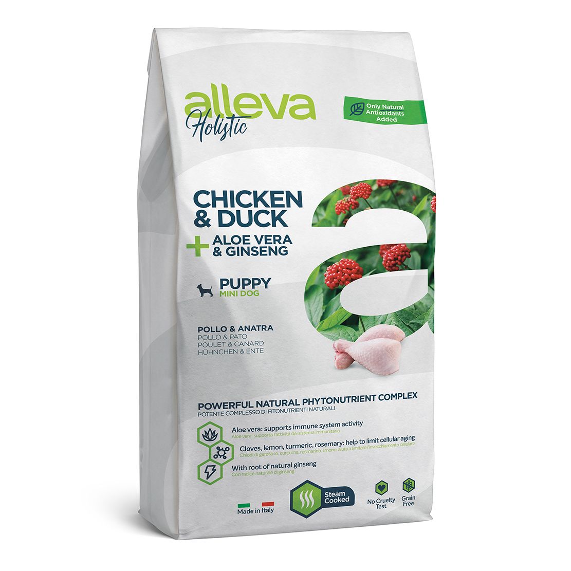 Alleva HOLISTIC Chicken & Duck Puppy Mini 2 kg