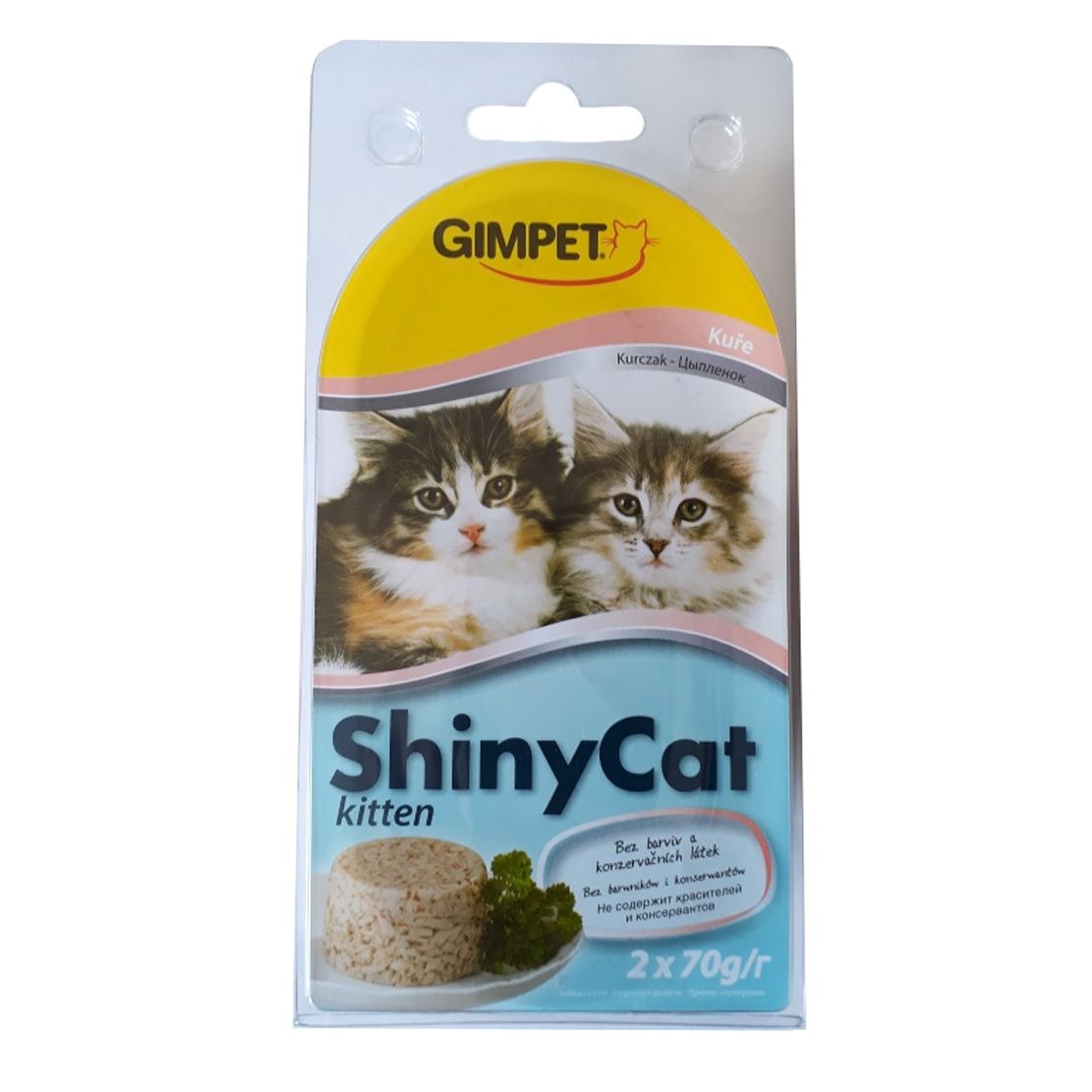 Gimpet ShinyCat mačići piletina 2 x 70 g