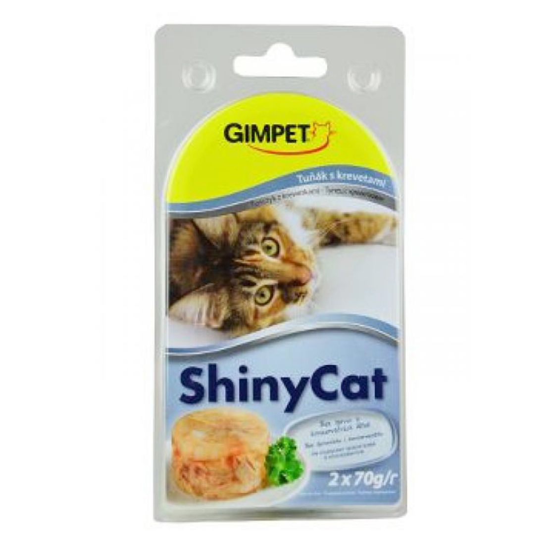 Gimpet ShinyCat tuna i škampi 2 x 70 g