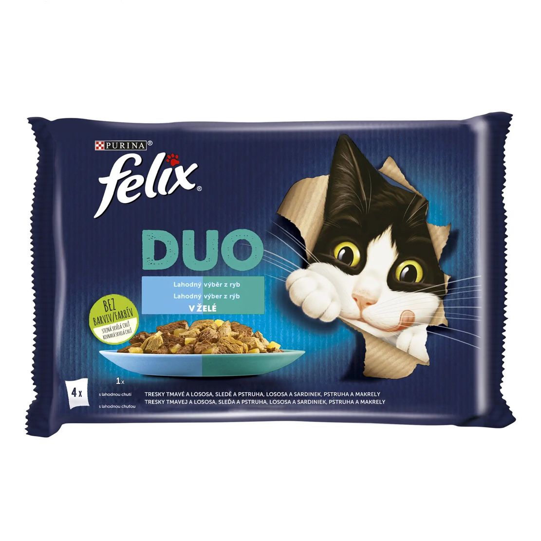 Konzervice FELIX DUO - ukusni izbor ribe 4 x 85 g