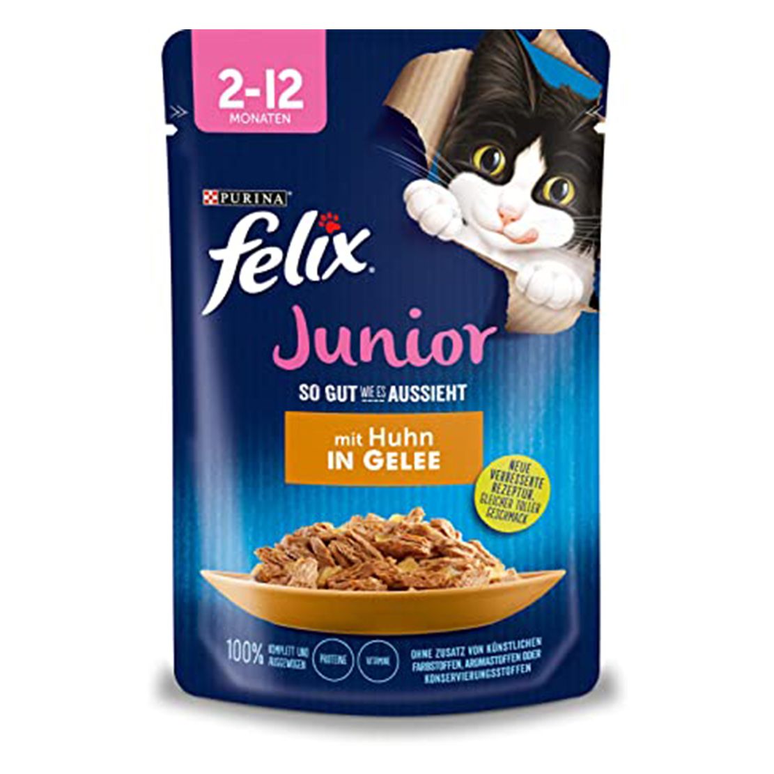 Kapsica FELIX Junior Fantastic s piletinom u želeu 85 g