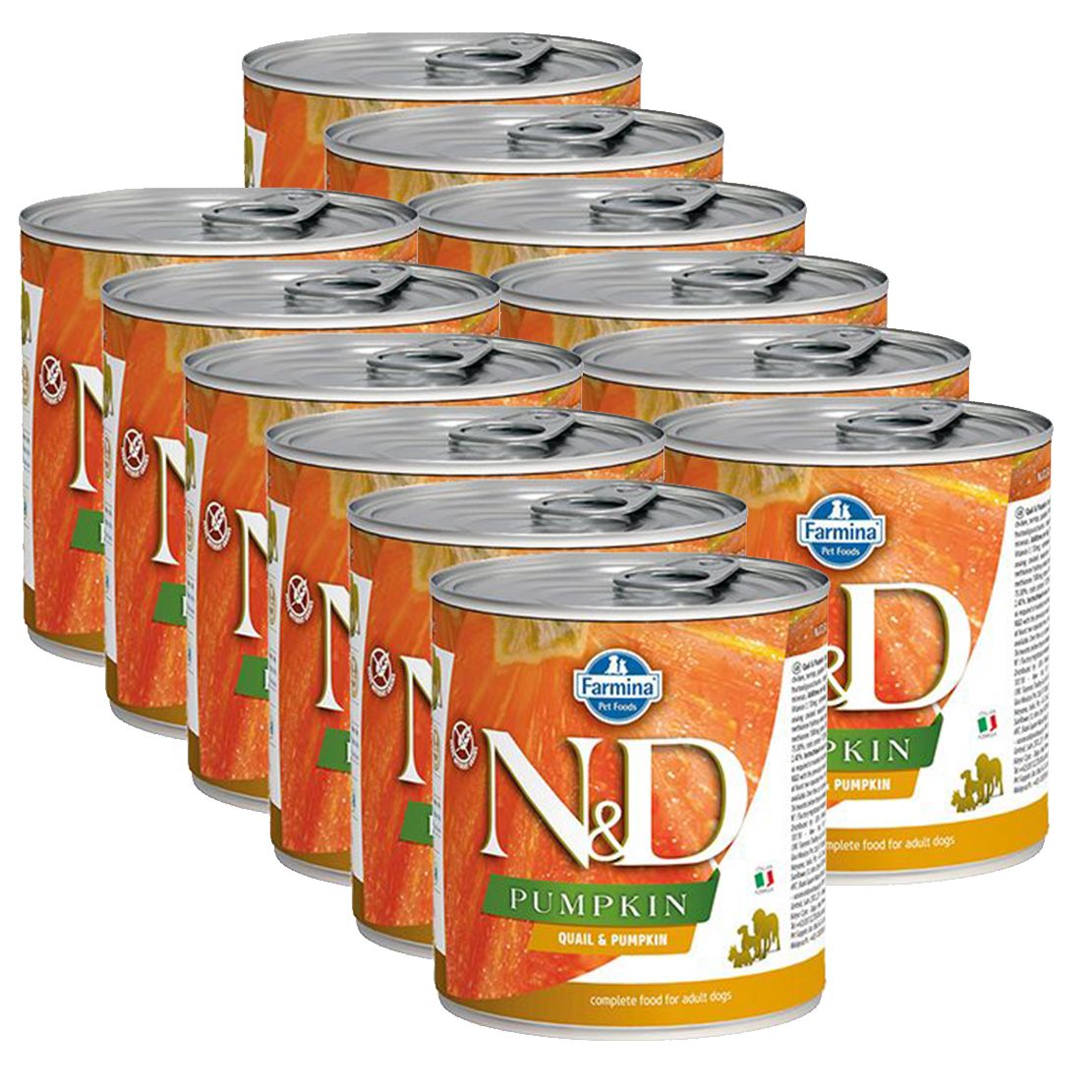 Farmina N&D dog Quail & Pumpkin konzerva 12 x 285 g