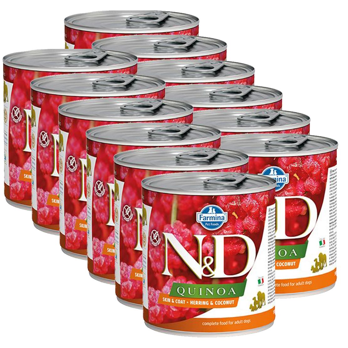 Farmina N&D pasja Quinoa Herring & Coconut 12 x 285 g