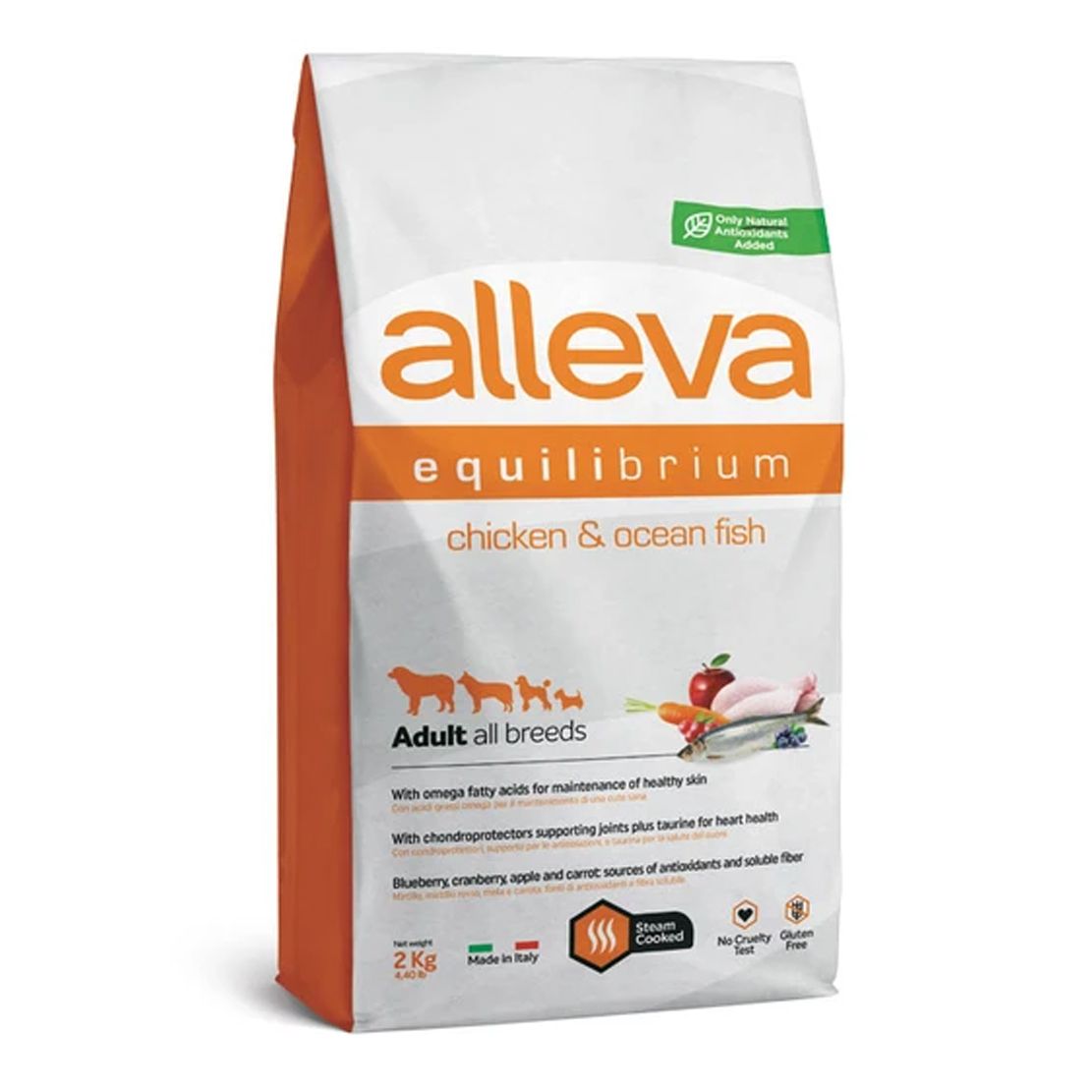 Alleva SP EQUILIBRIUM dog chicken & ocean fish adult 2 kg