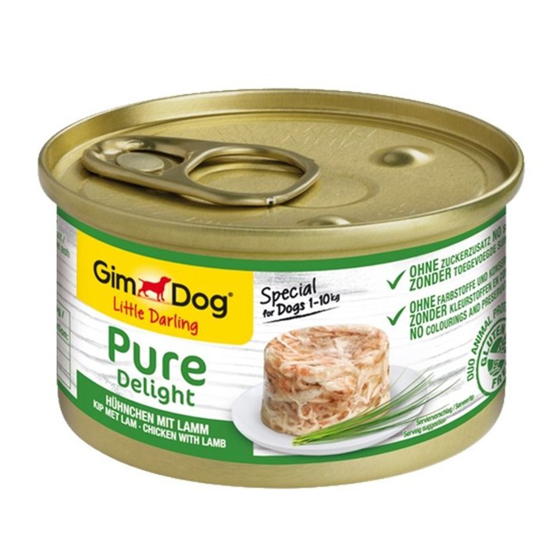GimDog Pure Delight piletina + janjetina 85 g