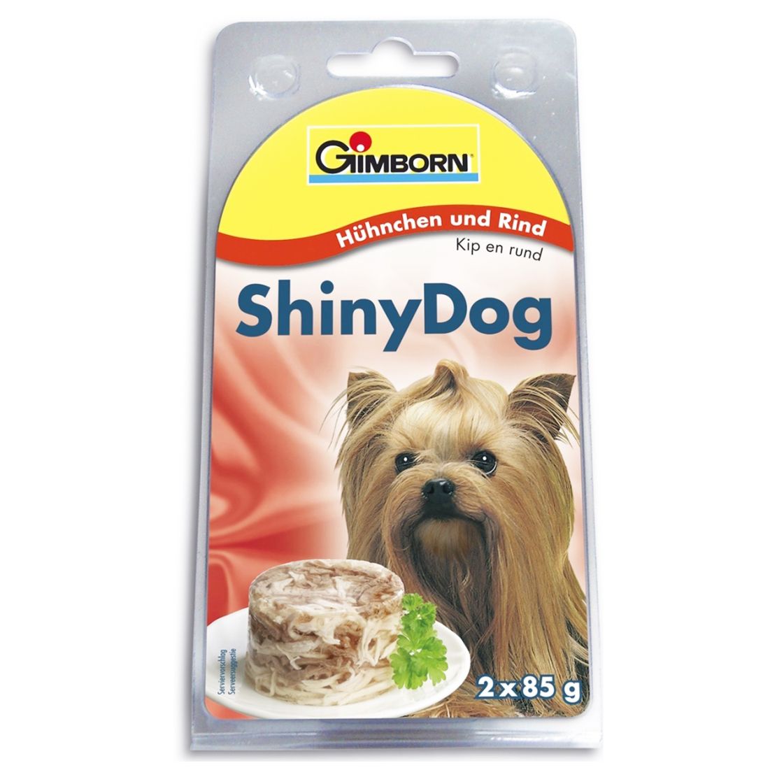 GimBorn ShinyDog piletina + govedina 2 x 85 g