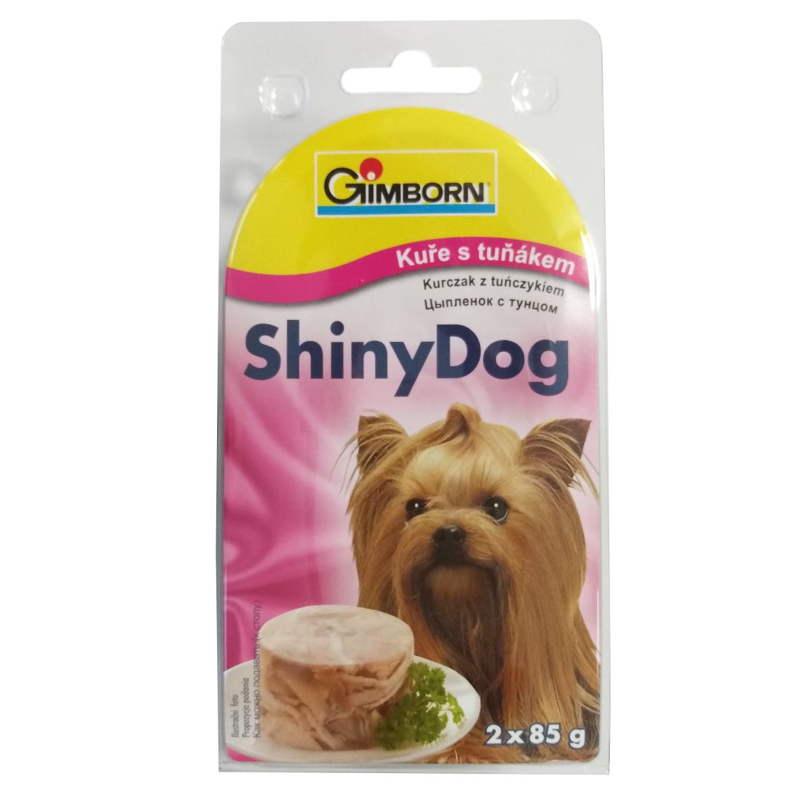 GimBorn ShinyDog piletina + tuna 2 x 85 g