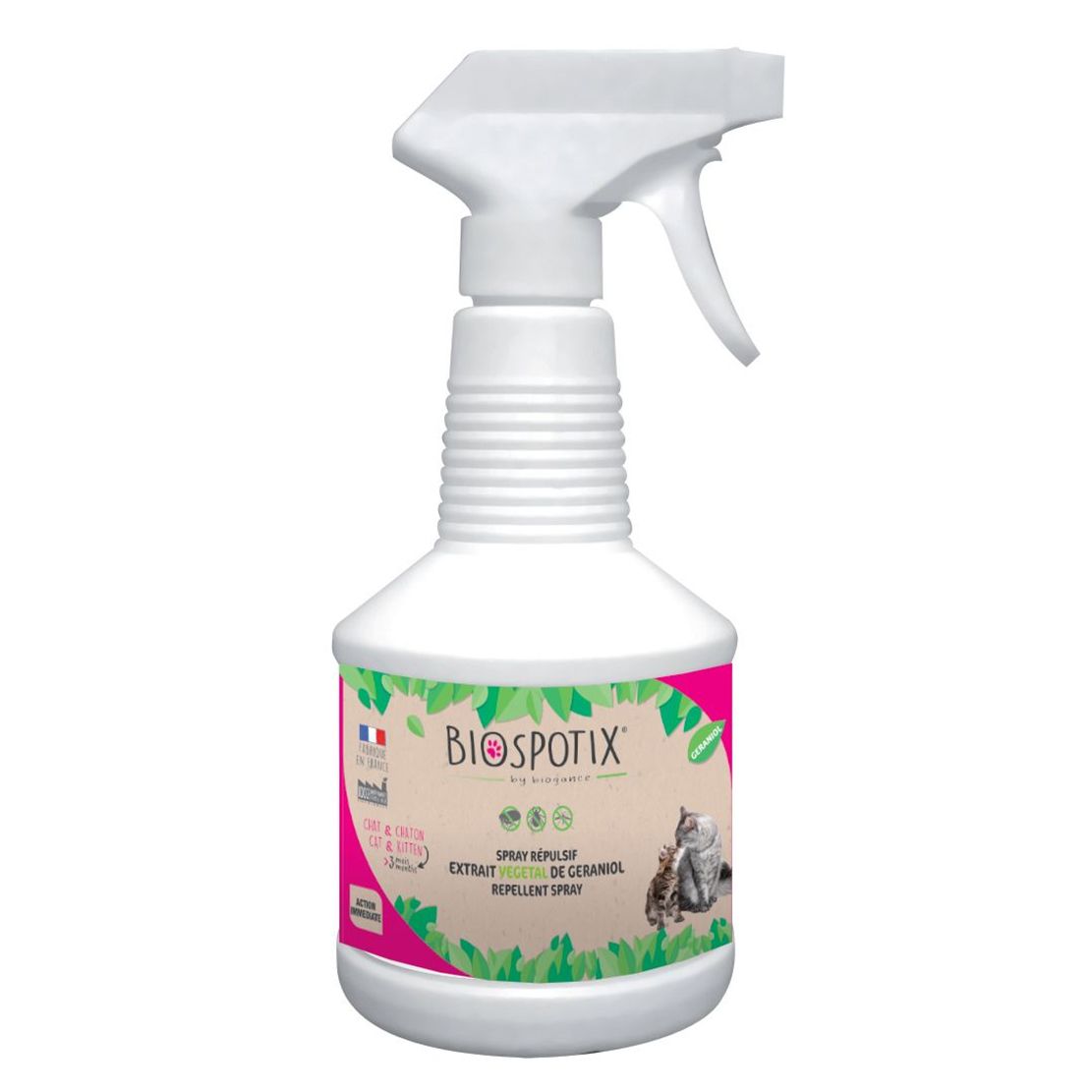 BIOGANCE Biospotix Cat sprej s repelentnim učinkom 500 ml