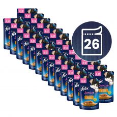 Konzerva FELIX Junior Fantastic s piletinom u želeu 26 x 85 g