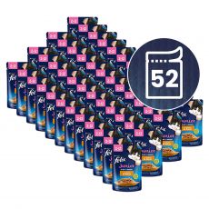 Konzerva FELIX Junior Fantastic s piletinom u želeu 52 x 85 g